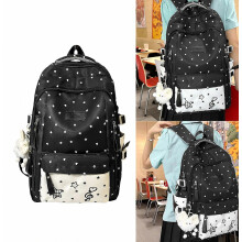 Sac à dos scolaire style campus avec compartiments de rangement organisés pour étudier, se déplacer et transporter ses affaires au quotidien - Vi
