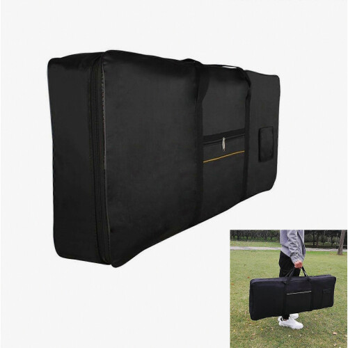 Protective 61 Key Electric Keyboard Bag with Ample Accessory Storage and Waterproof Scratch Protection Music Bag 1