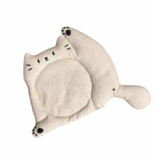 Cute Cats Shape Coasters Set For Coffee Tea And Drink Soft Fabric Materials Coffee Cup Pad Home Decors Kitchen Accessory