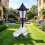 Solarbetriebene Entenfiguren mit Laterne für Garten, Terrasse, Balkon, als Dekoration oder Geschenkidee 5