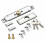 Strong Roller Shutter Security Lock Antitheft Rolls Up Door Lock for Residential Commercial Use Easy To Install  3 1