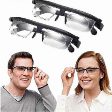 Brille mit einstellbarer Fokussierung für Nah- und Fernsicht