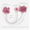 2er-Pack dekorative Polyester-Gardinenhalter mit Blumenmuster, Raffhalter aus Polyester mit Struktur für das Wohnzimmer 5