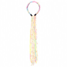 Buntes tibetisches Haarband mit Quasten im Bohème-Stil, gelb, für Damen und Mädchen