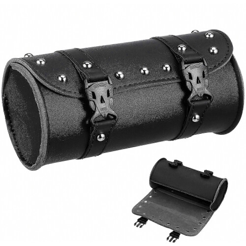 Black Motorcycle Saddlebag for Storage Use Electric Vehicle Tool Bag