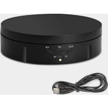 Rotating Display Stand Electric 360 Turntable for Jewelry Watches