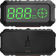 Car Universal Hud Speedometer Odometer Compass Head Up Display Gps Digital Display,3in Car Dashboard,speeding Fatigue Driving Alert For Suv Truck