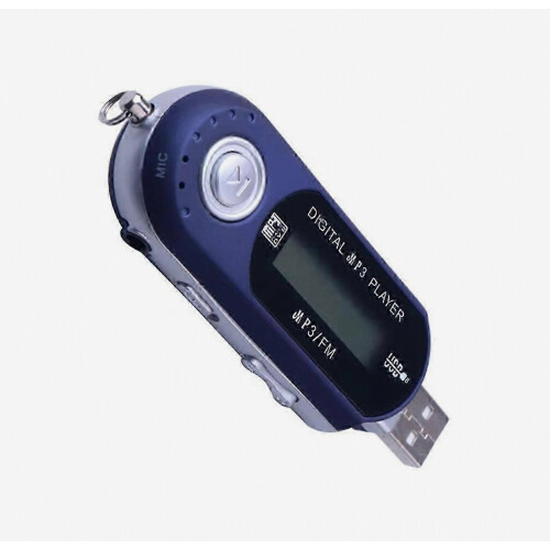 Portable USB MP3 Player with Digital LCD Screen, Bluetooth, FM Radio, and Multifunctionality 1