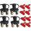 Lot de 4 isolateurs/déconnecteurs de batterie automobile 12V/24V, coupe-circuit d'urgence 1