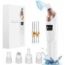 Extractor eléctrico de puntos negros con 4 modos de succión, herramienta para remover puntos negros, removedor de puntos negros para el rostro, r