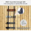 2Pcs Camping Chair Wall Storage Strap Hanging Organizers Adjustable Garage Storage Strap Wall Mounted Holder Enduring 2