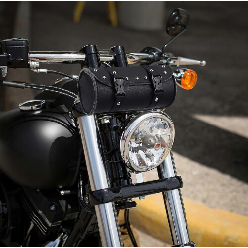 Black Motorcycle Saddlebag for Storage Use Electric Vehicle Tool Bag 2