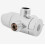 Deviatore doccia a 3 vie con supporto per doccetta, rubinetto e adattatore a T per braccio spruzzatore a soffitto 4