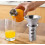 Lemon Juicer Squeezer, Practical Stainless Steel Orange Lime Lemon Drill Hand Manually Citrus Fruit Juicers Squeezer Silver Kitchen Tools 5