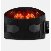 Taillemassagegordel met 3 warmtestanden en vibratie, warme lendensteungordel, enkel stuk