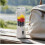 Grey Portable Electric Blender with Button Control, Juicer Cup and Travel Cup 3