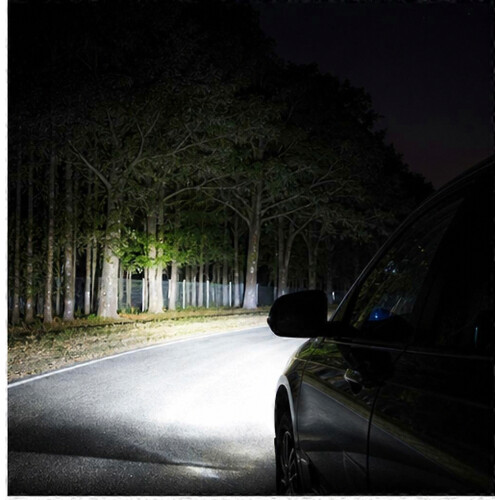 Λαμπτήρας προβολέα αυτοκινήτου LED H11, 240W, 24 τσιπ, διπλός χάλκινος σωλήνας, ασημί REDSEA 2