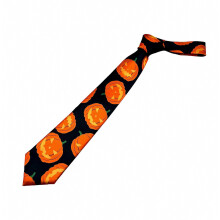 Polyesterikuvioinen Halloween-juhlasolmio aikuisille, juhla-asuasu asuihin ja teematilaisuuksiin, monivärinen