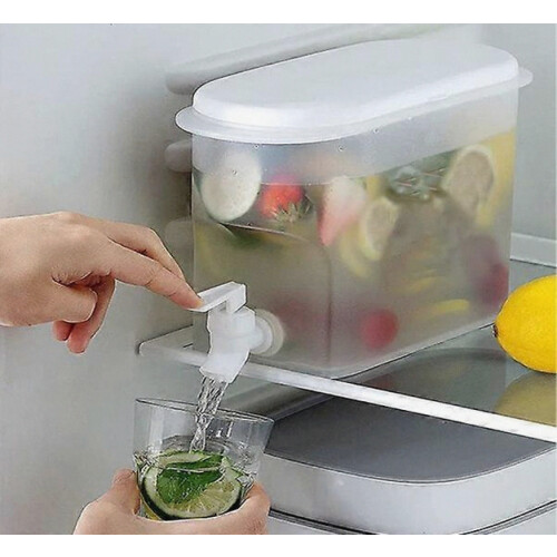 Refrigerator, kettle for ice, kettle with water tap, 3.5 liter large capacity, tea maker, lemonade, drinks machine