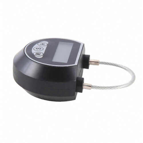 3X Electronic Time Lock Timer Lock Container Multi Function Time Lock Bin for Toys Black  QL 2