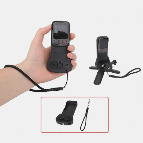 Foldable Mount Remote Controller Accessory with Quick Release Holder, Bottom Threaded Base and Travel Friendly Hand Grip for Daily Carry 1