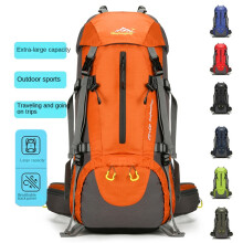(/Dark blue, 45+5L) New Outdoor Hiking Backpack: Large-Capacity, Water-Resistant, Casual Backpack—Drop Shipping Available—Hiking Backpack