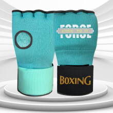 (One size fits all, Black) Boxing Gloves Half Finger MMA Grappling Punching Bag Gloves for Men Women, Muay Thai Sparring Training Gear with Wraps