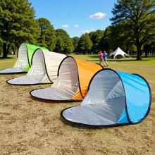 (white, Single) Portable Pop Up Tent for Outdoor Camping, Single Person Sun Shelter Beach Sunshade, Easy Instant Setup, Lightweight Travel