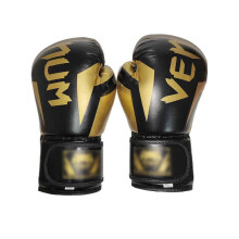 (14oz, Blue) Combat Fitness Sanda Gloves, Competition Gloves, Indoor Training Gloves, Punching Bag Gloves