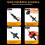 2PC Woodworking Limit Countersink Drill Non Slip Hexagonal Shank with Bearing Adjustable Step Drill Screw Opener 1