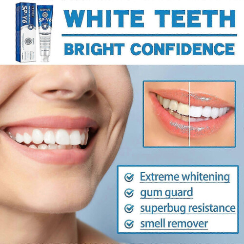 Probiotic Whitening Toothpaste  Fresh Breath, Stain Removal  Brightening, 100g 1