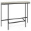Consoletafel – Blad van imitatiemarmer, metalen frame, 110x30cm 4