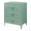 Commodes - HELLOSHOP26 - 3 lades - Staal - Mat grijs - 60x40x72 cm 1