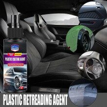 Car Plastic Renovator Contains Silicone Oil Emulsion And Surfactants