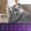 Emperial Heated Throw Electric Blanket Soft Fleece 9 Hr Timer Machine Washable 3