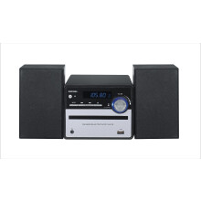 Roxel Micro All in One CD Player with USB Playback, FM Radio, BT Streaming, AUX