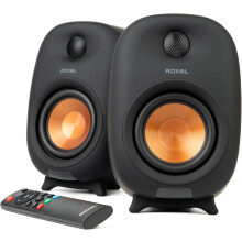 Roxel Eclipse Active Bookshelf Speakers 60W RMS, BT 5.3, HDMI ARC, Optical Input