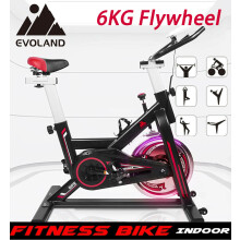 INDOOR EXERCISE BIKE CYCLE PEDAL FITNESS CARDIO TRAINING GYM HOME SPORT UPRIGHT