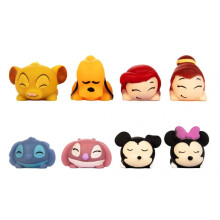 (Pack of 1) Disney Snuglets Squishies Toy Assorted Mini Figures (Pack of 2)