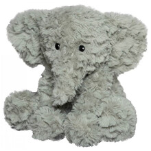 Microwaveable seed heating pad with plush cover - Gray Elephant - Warmies