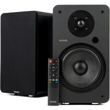 Roxel Onyx XL 120W Active Bookshelf Speakers BT 5.3, HDMI ARC, Optical, USB, RCA