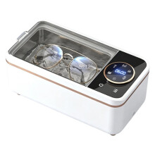 Ultrasonic Jewelry Cleaner Machine, 6 Cleaning Modes with Digital Timer, 48KHz Ultrasonic Cleaner EU Plug