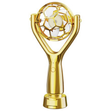 Voetbal Trofee Vormige Handheld Fan, Voetbal Cadeaus voor Sportliefhebbers, Draagbare USB Oplaadbare  Fan voor Stadion B
