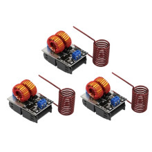 3Pcs 5-12V ZVS Low Voltage Induction Heating Power Supply Module Induction Heating Board for Induction Heating