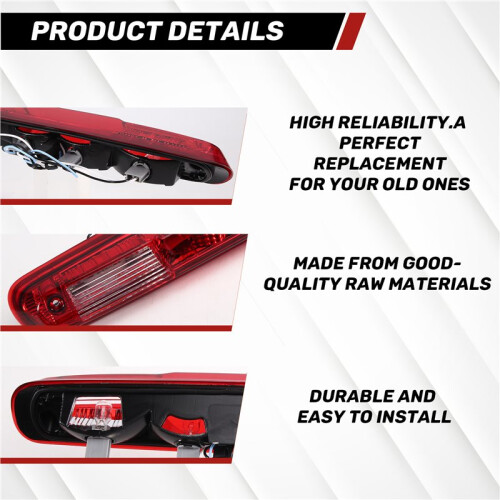 Third Rear Bumper Brake Light 25890530 Applicable for   Sierra Silverado 2007-2014 2