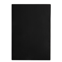 A7 Black Notebook - Compact for -the-Go Planning with Inner Page Options