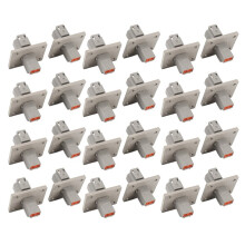 24 Stuks 73723GT Flensconnector 24V voor Genie Boom Schaarhoogwerker, Elektrisch Vervangingsonderdeel