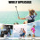 Extended Edition Selfie Stick Scalable for  X5/X4/X3/X2/  Accessories with Adapter 4