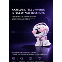 AI Companion Robot with Camera Voice Chat Touch Interaction Intelligent Emotion Perception Music Stories News Weather