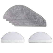 Paños de Fregona para el Robot Aspirador para 3C - Almohadillas de Limpieza Mejoradas para los Modelos S20, E10, B112, D106, E12, C103